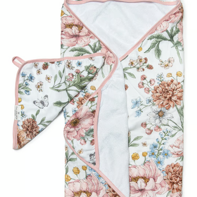 Loulou Lollipop | Muslin Hooded Towel Set - Plumme Box