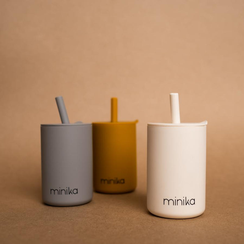 Straw cup with lid