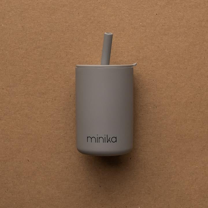 Straw cup with lid