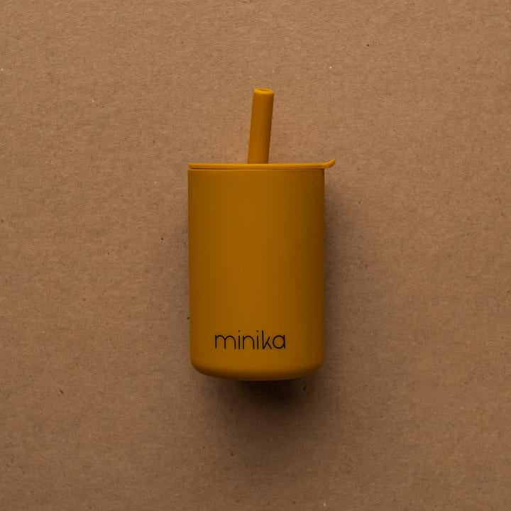 Straw cup with lid