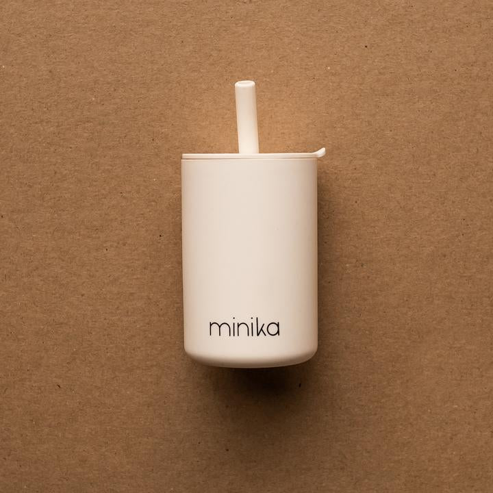 Straw cup with lid