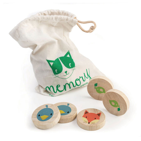 Tender Leaf | Clever Cat Memory Game - Plumme Box