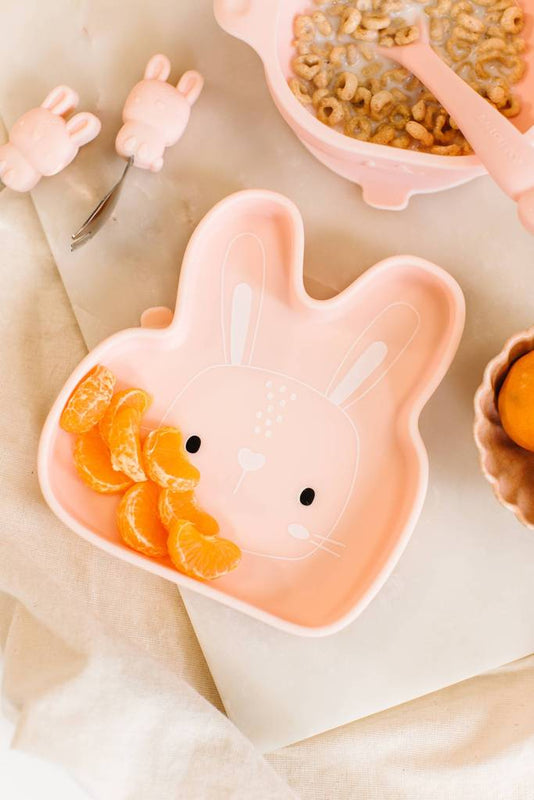 LOULOU LOLLIPOP Silicone Suction Snack Plate