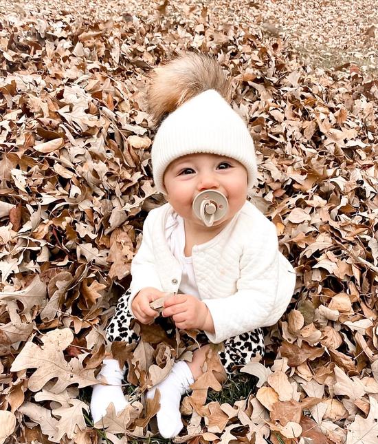 Pom Pom Fur Toque