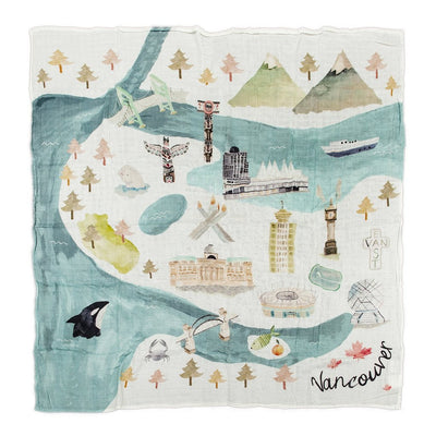LOULOU LOLLIPOP Muslin Swaddle