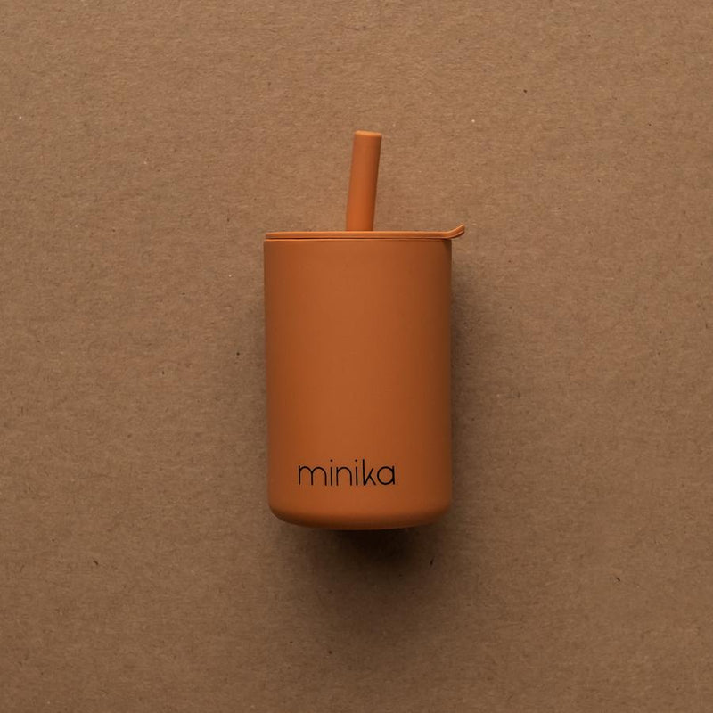 Straw cup with lid